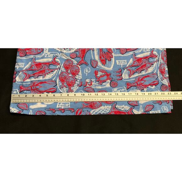 Talbots Womens Large Nantucket Slub Halter MIDI Dress - FISH MARKET Halter Shift - Picture 10 of 14